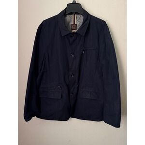 GEOX Men's Navy Blue Casual Blazer Jacket Size XL